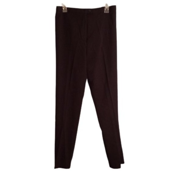 Maternity Announcements Pants - Maternity Announcements M 8/10 Black Career Slacks Pants NEW